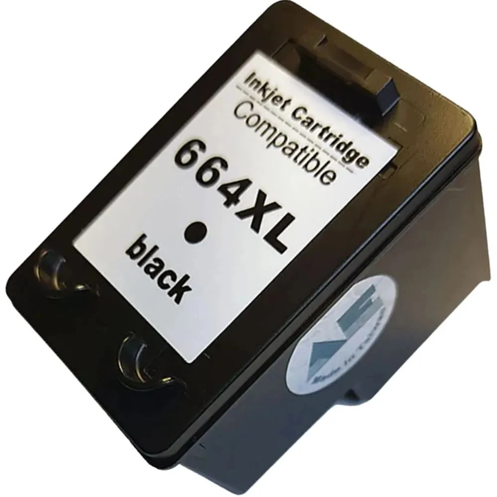 Cart. Comp. - HP - 664XL Preto