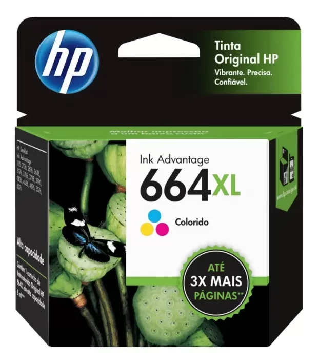 Cart. Original HP 664XL Color