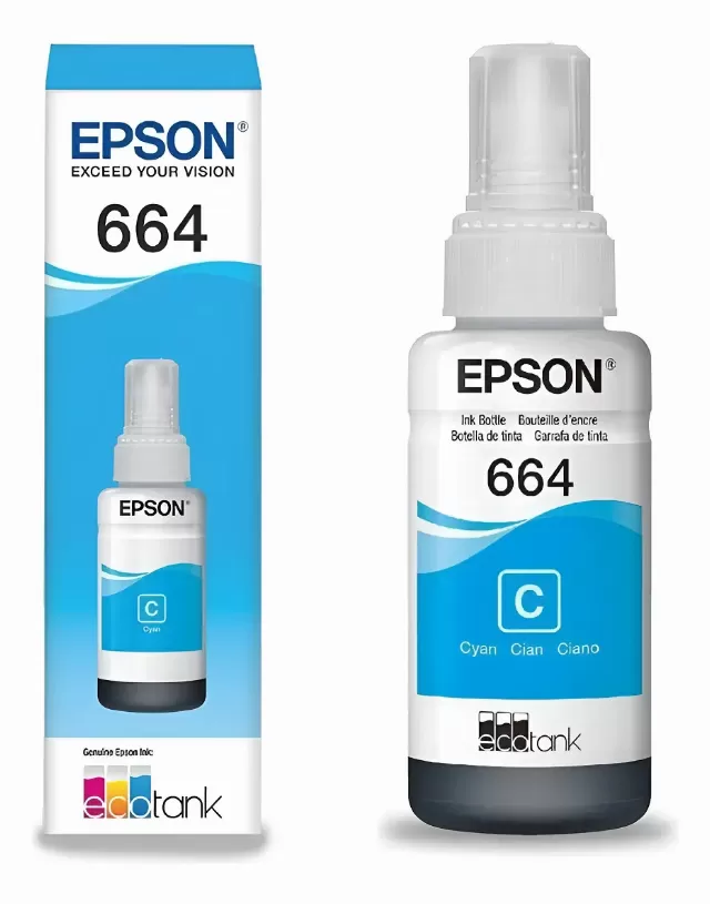 Refil de Tinta Epson L200 / L355 - 664220 - Ciano