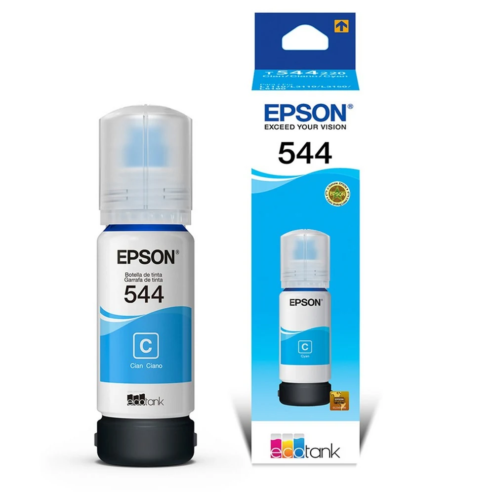 Refil de Tinta - Original - Epson - 544220 - Azul