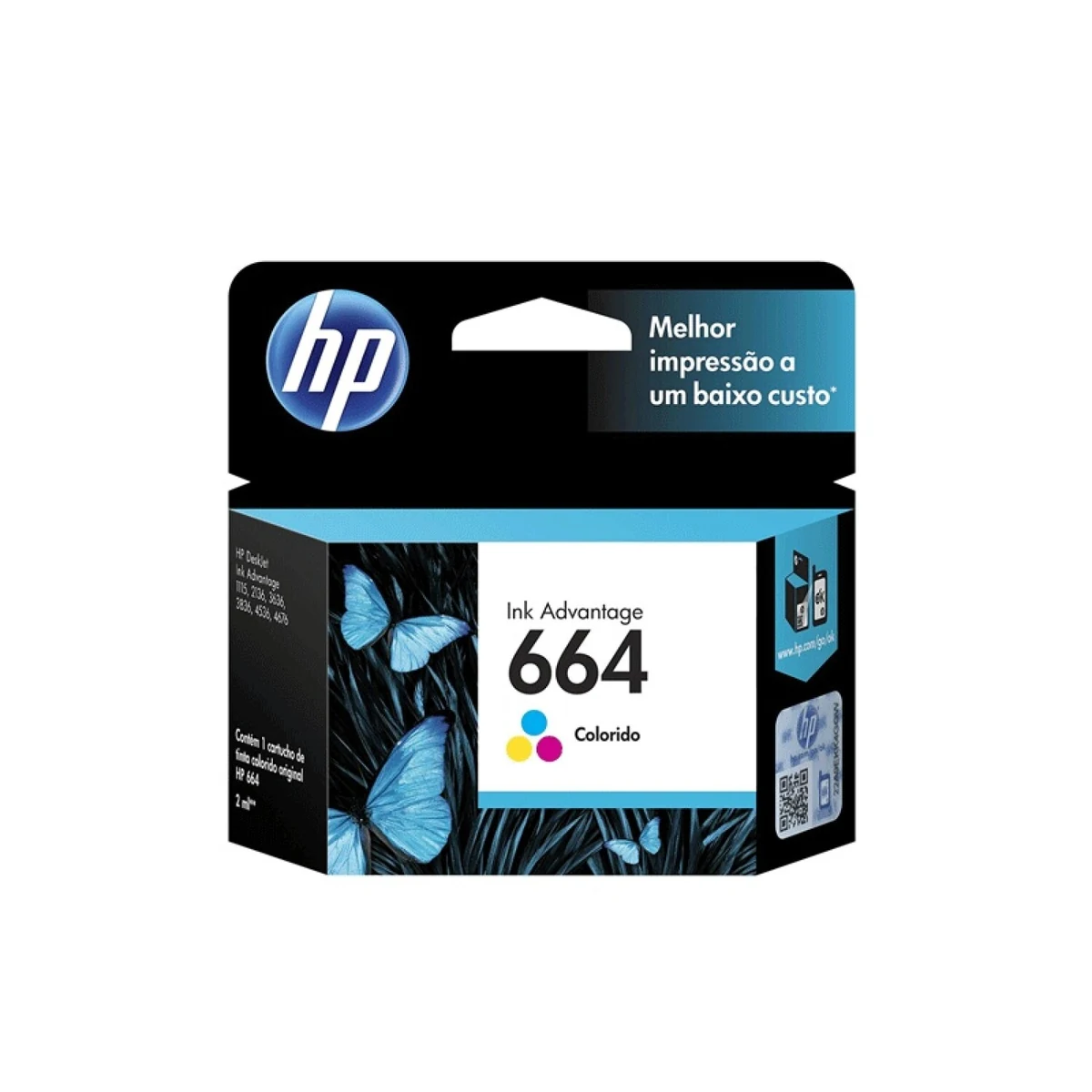 Cart. Original HP 664 Color